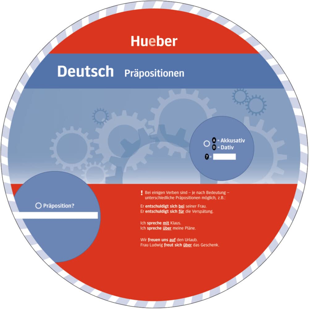 Wheel Deutsch: Prapositionen (Gramatica Aleman)