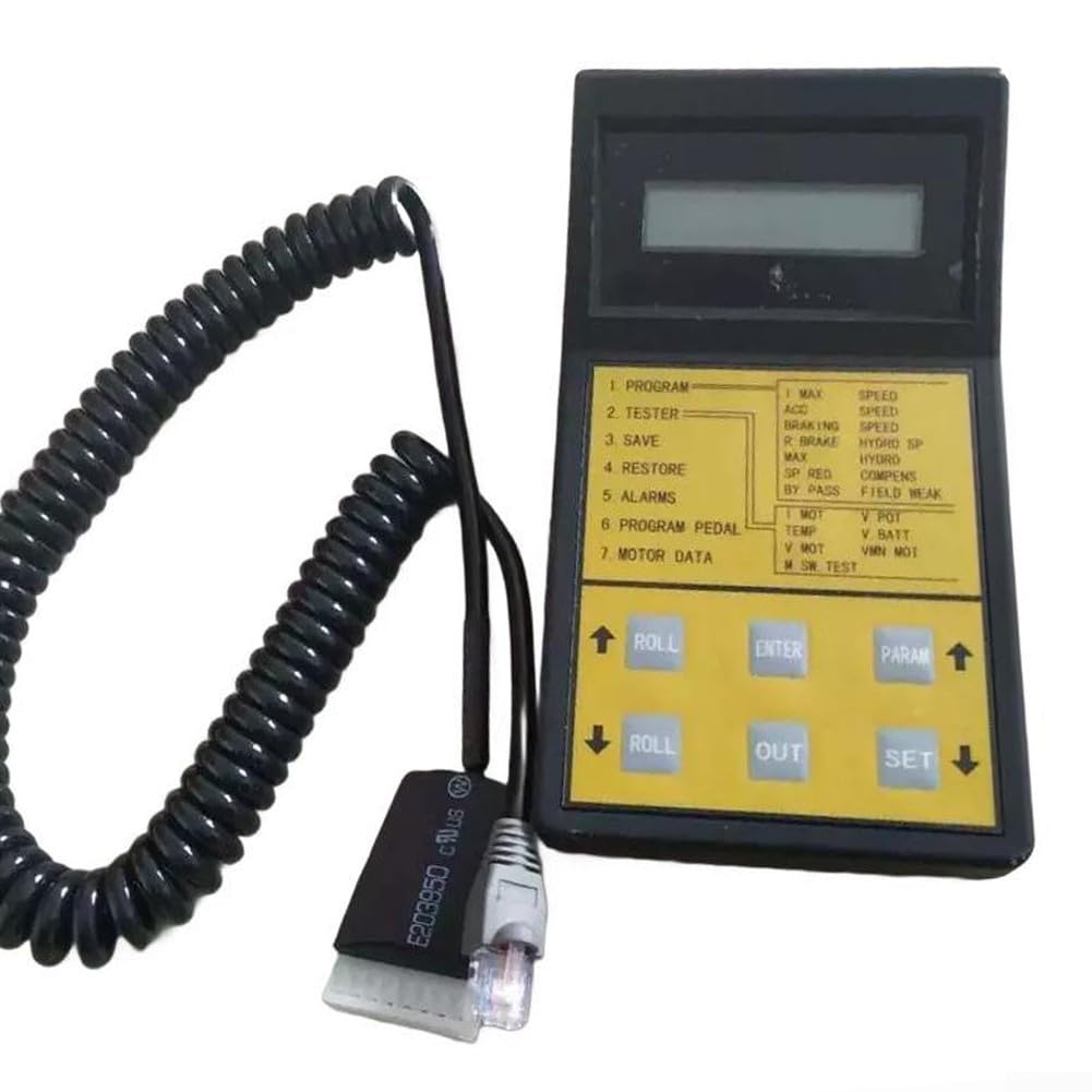 AZ1012 Programador de unidad portátil para controlador ZAPI, herramienta de diagnóstico de parámetros del motor con lector de código de falla, ajuste de velocidad de frenado y aceleración