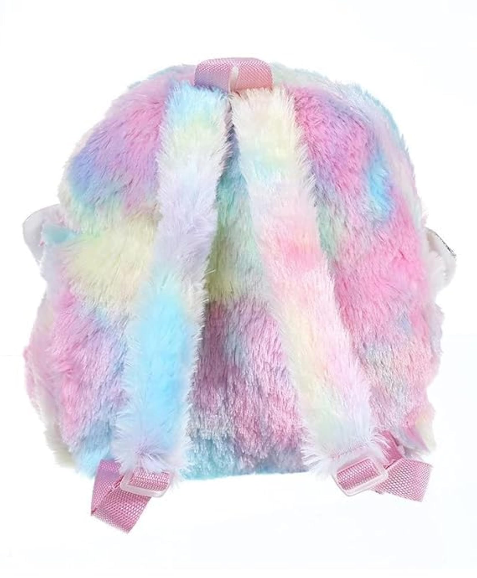Unicorn Mini Backpack for Girls, Soft Furry School & Picnic Bag
