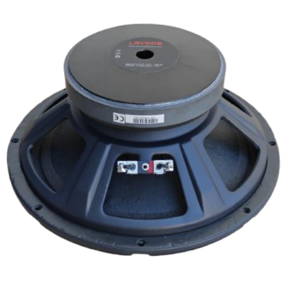 ZESTAW DO LA VOCE ITALIANA WSF102.00, 1 głośnik niskotonowy 25 cm, 250 mm 10", 175 W RMS, maks. 350 W, impedancja 8 omów, do użytku domowego, dyskotekowego, imprezowego, 1 sztuka