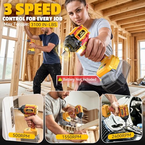 DIYtoolifz Brushless Combo for DeWalt