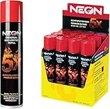 Neon Butane Fuel, 5X Butane Refill 300ml Butane Gas for Lighters, Torch (12)
