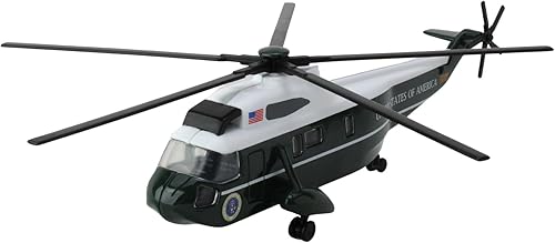Miniatura 3 de Daron Marine One Helicóptero Presidencial VH-3D, azul