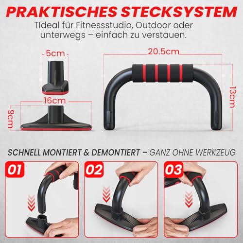 FUNFLEX-Liegestutzgriffe-fur-effektives-Oberkorpertraining-Push-up-Bars-mit-rutschfestem-Griff-stabilem-Design-Handgelenkfreundlich-Trainingsgerat-fur-Manner-Frauen-Fitness-Zuhause | Dealmeister.io Alt tag für bilder post titel