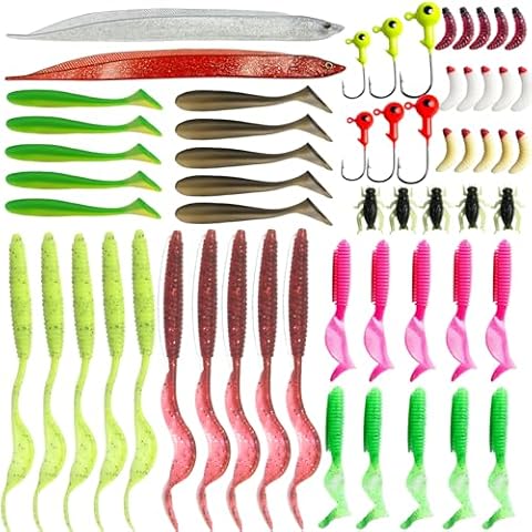 Tsondeku Soft Plastic Fishing Lures Kit Cover
