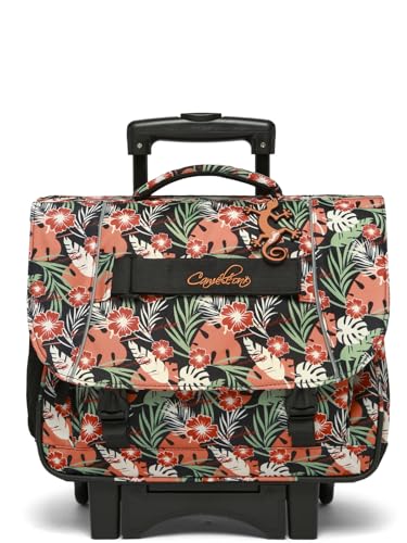 Cameleon Cartable scolaire à roulettes enfant Multicolore 38 cm Ligne Futur Intérieur 2 compartiments. Idéal pour l'école primaire : le CP, CE1, CE2. Pour fille et garçon.