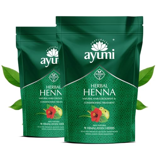 Herbal Henna Ayumi 9 herbes l'allié de votre rituel détox capillaire