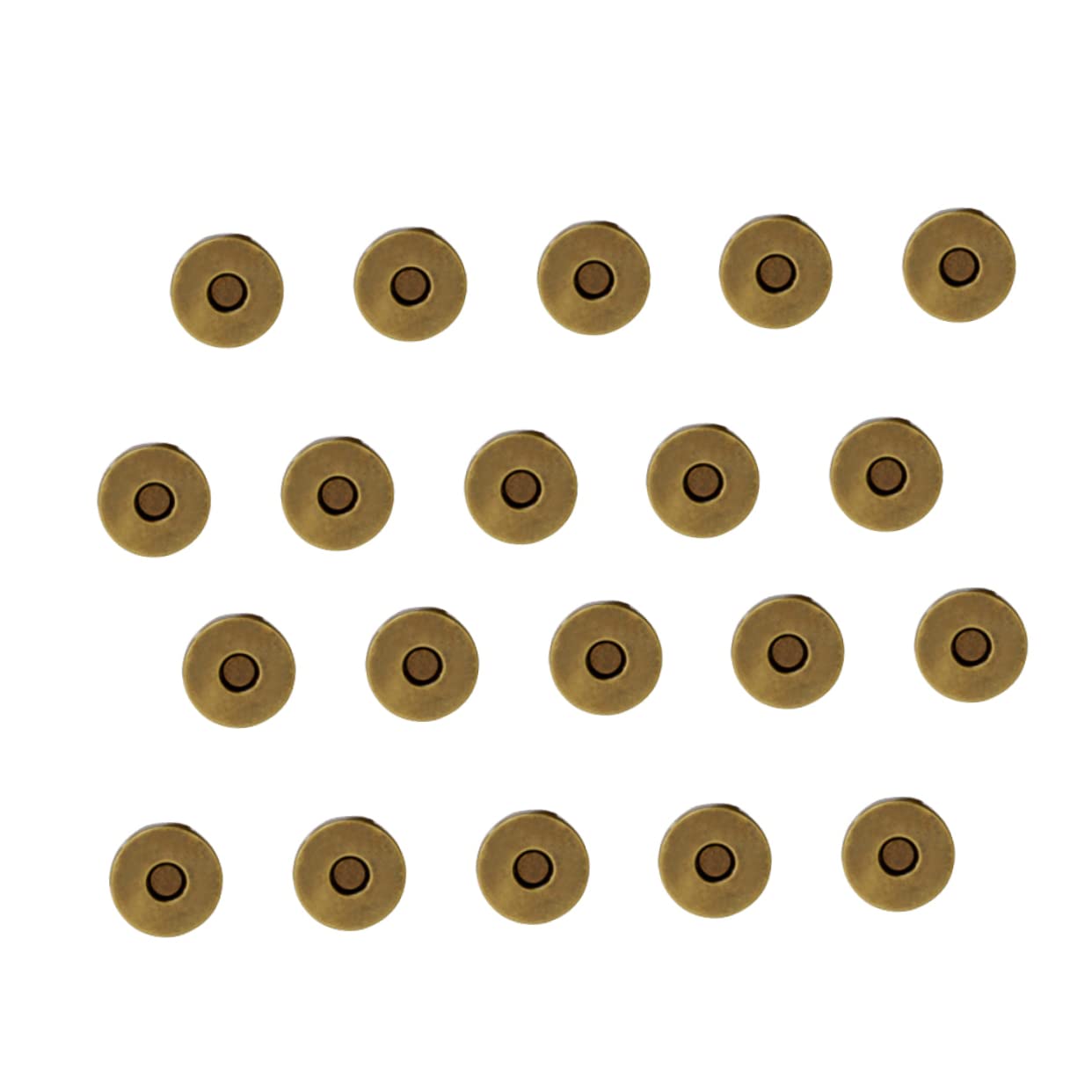 Boutons pression magnétiques 14 mm évitez les sacs qui s'ouvrent tout seuls
