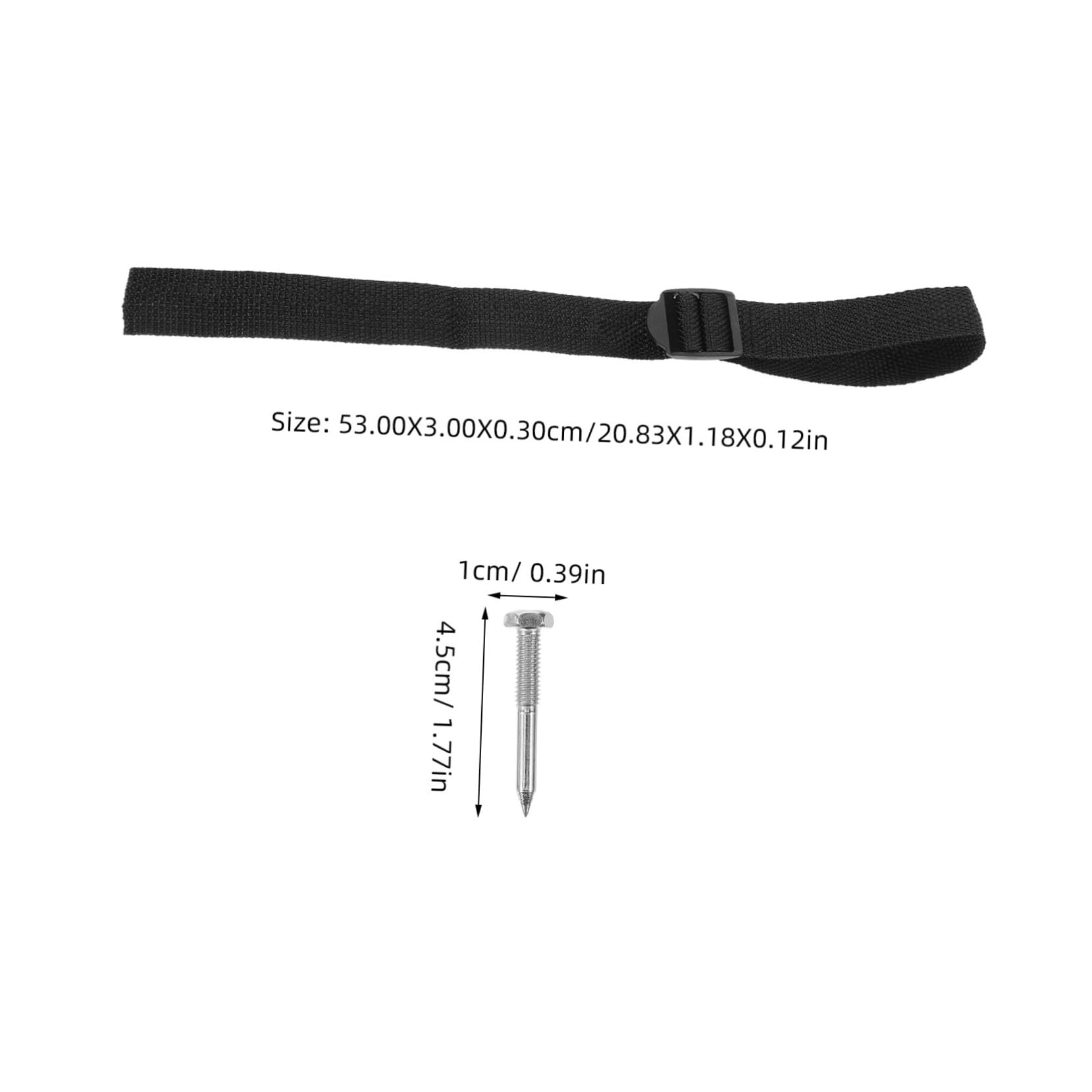 BUTIFULSIC Gardening Scarifier Strap 1 Set of Lawn Aerator Shoes Aerator Nails for Soil