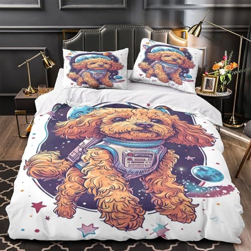 Housses de couette cochon 3D hypoallergénique microfibre douce - 2