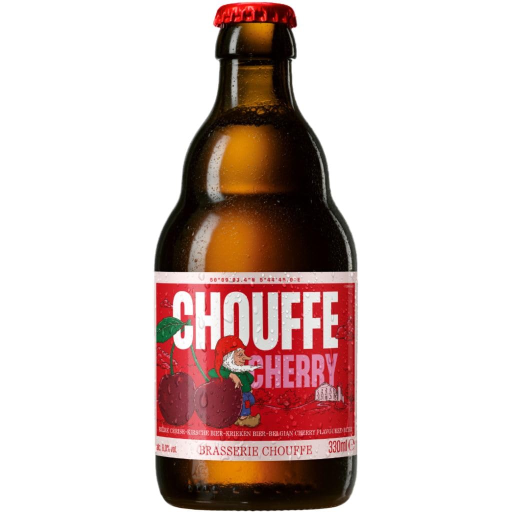 Cherry Chouffe 24x0,33l Belgisches Spezialbier 8 vol%