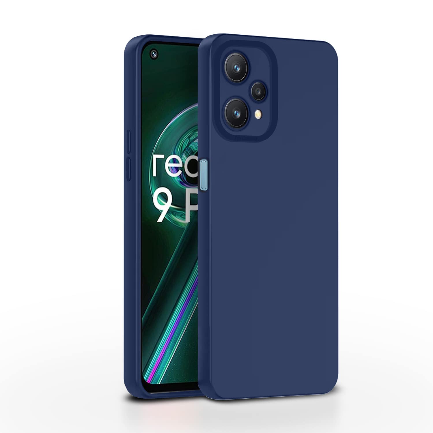 Pikkme Realme 9 Pro 5G Back Cover Soft Matte Liquid Silicone TPU | Camera Protection | Shockproof Slim Back Case for Realme 9 Pro 5G (Blue) (B0BNB6T2LS) Amazon Price History, Amazon Price Tracker