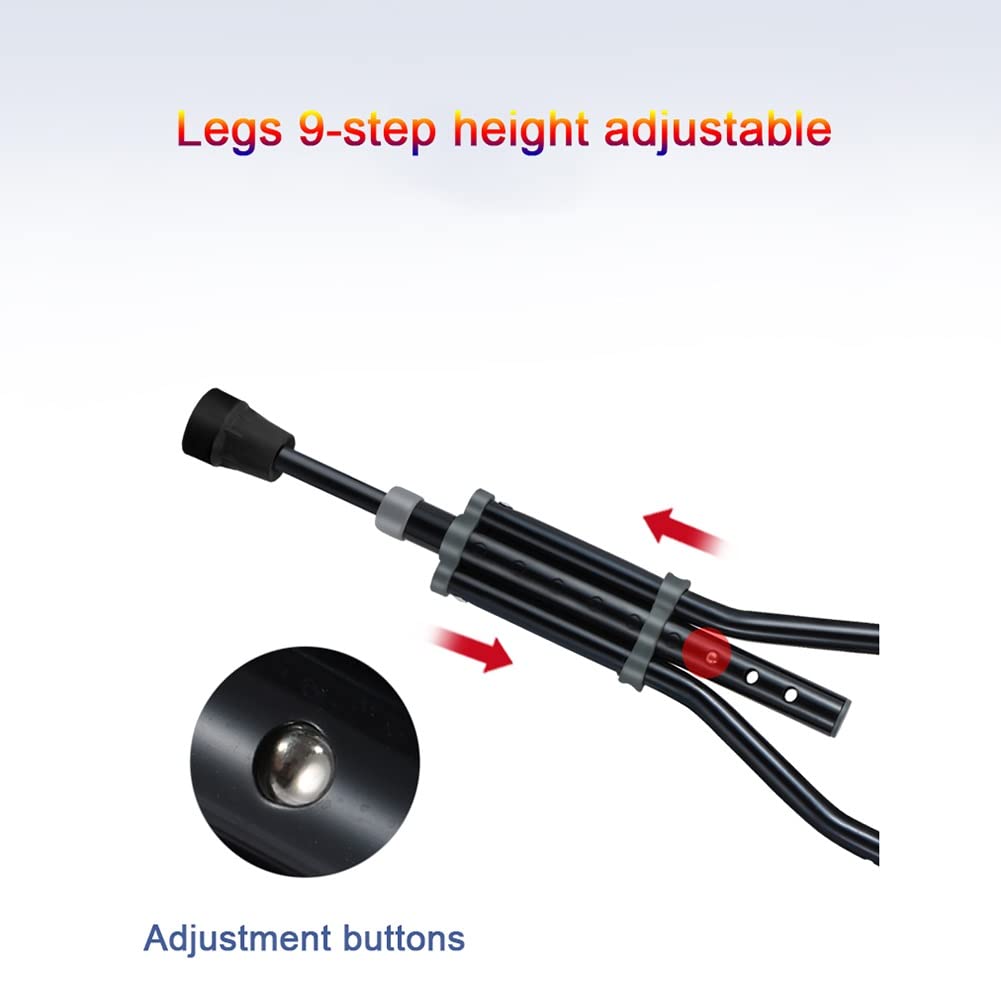 Béquilles sous Les Bras pour Enfants, Béquilles Médicales à Hauteur Réglable, Appui sous Les Bras et Poignée Ergonomiques et Confortables, Hauteur Applicable 100~135cm (Size : 1 Count)
