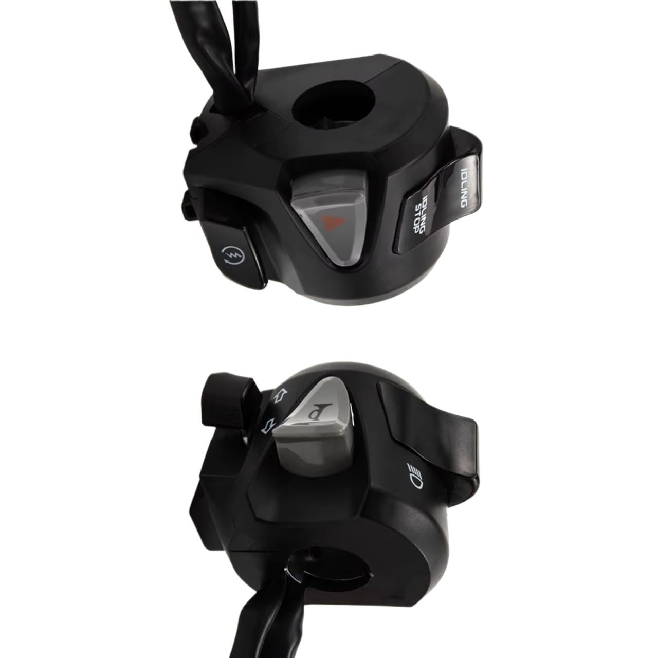 Interruttori A Pulsante Universali Da 7/8" Per Moto Clacson E Indicatori Di Direzione – Ricambi Modificati Per Scooter Manubrio Kill Interruttore