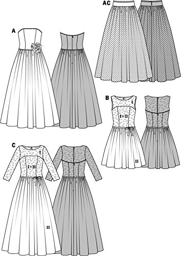 6776 Burda Wedding Dress Sewing Pattern Sizes 8-18 #TOP3