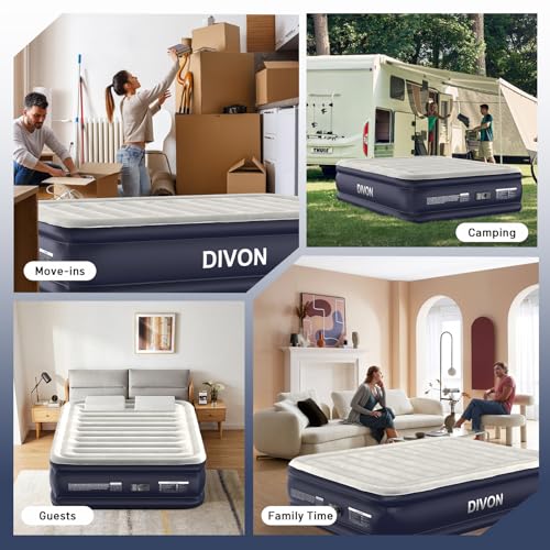 DIVON Air Mattress Full with Built in Pump,18''Raised Blow Up Mattress DN11 の商品画像 7