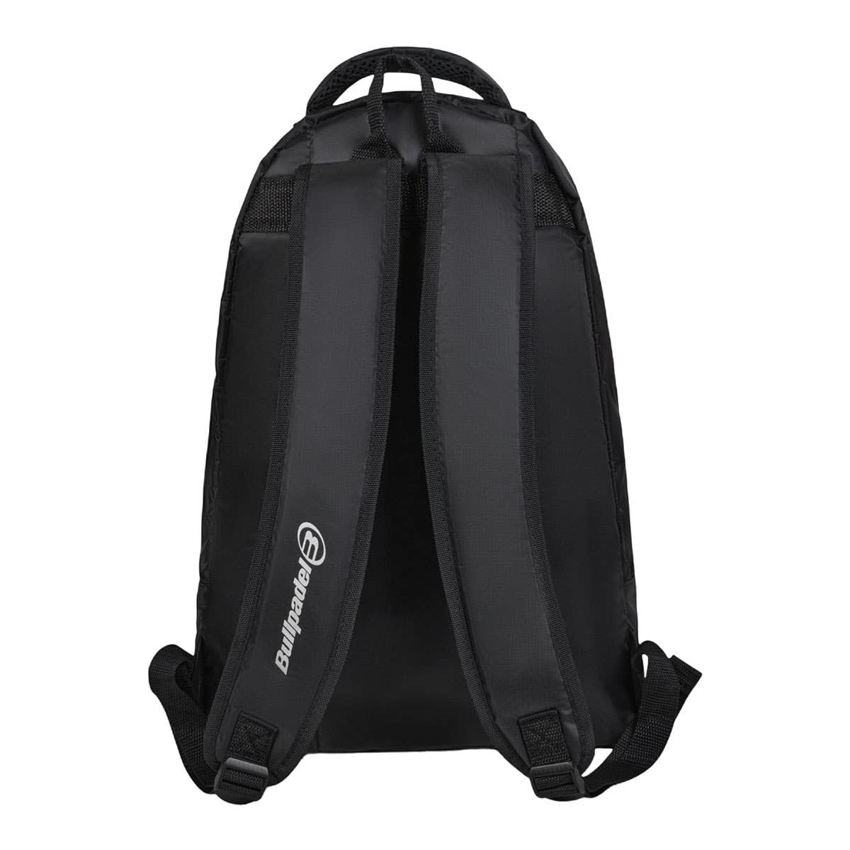 Bullpadel - Zaino Tour Nero, con Dettagli in Grigio, con Scomparto Principale Spazioso e Un Altro Più Piccolo, Maniglie Imbottitte, Stile Moderno ed Elegante, Zaino Leggero, Pratico e Resistente