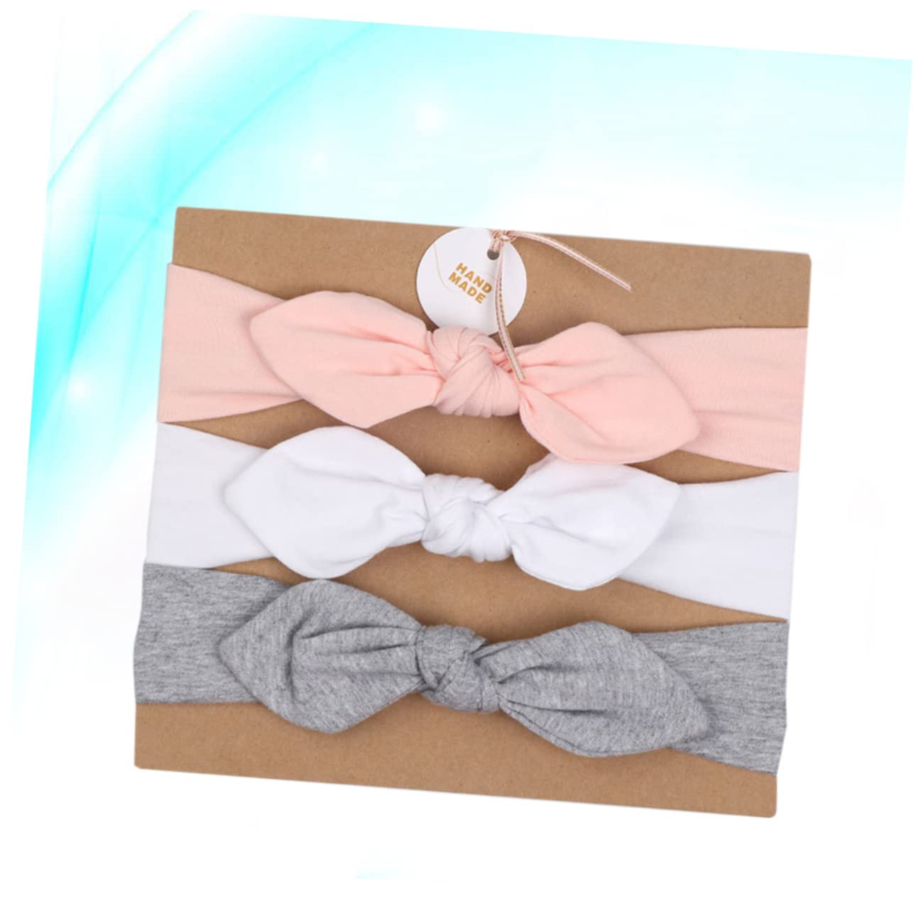 Didiseaon Juego De 3 Diademas Con Lazo Para Niñas Y Adolescentes Accesorios Coloridos Para El Cabello 3 Unidades