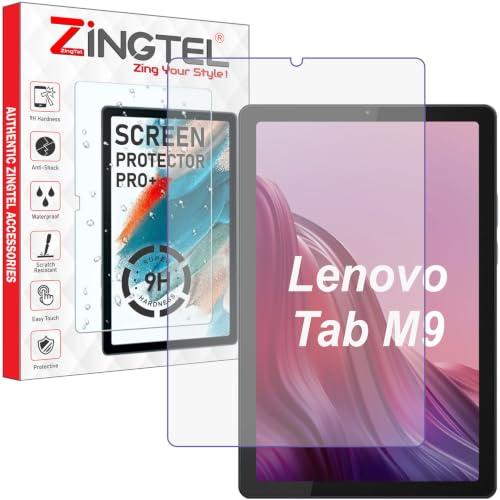 Image of Screen Guard Compatible With Lenovo Tab M9 (9 inch Inch Tablet) Flexible Fiber Screenguard Not a Tempered Glass Screen Guard