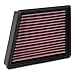 K&N Engine Air Filter: Reusable, Clean Every 75,000 Miles, Washable, Premium, Replacement Car Air Filter: Compatible 2017-2020 FORD (EcoSport, Fiesta, VII, Tourneo, Courier, Transit, Connect), 33-3117