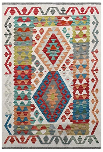 Tappeti fatti a mano 100% lana a trama piatta