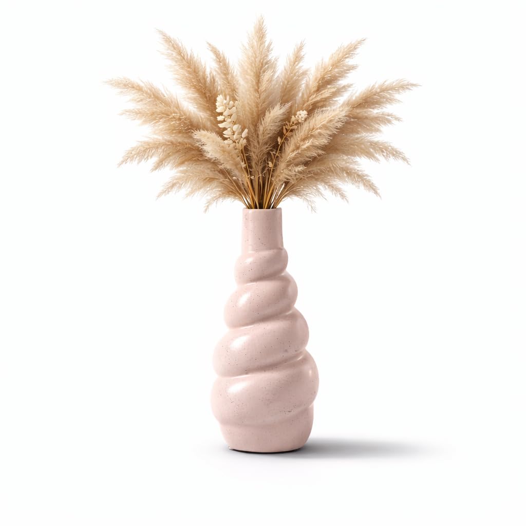 Slim Ceramic Flower Vase - Modern Decor -6 Slim Ceramic Flower Vase - Modern Decor -6