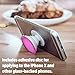 PopSockets: Collapsible Grip & Stand for Phones and Tablets - Metallic Diamond Fuchsia
