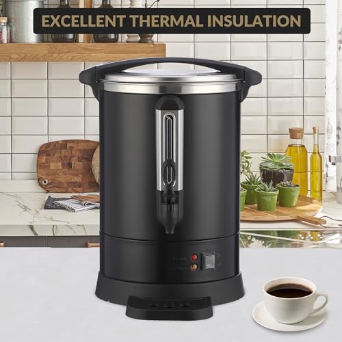 Cafetera de filtro con capacidad de 18 L y calentador rápido miniatura 4