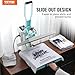 VEVOR Heat Press 15x15, High Pressure Heat Press Machine for T Shirts, Slide Out Professional Heat Press for Sublimation, Vinyl, Heat Transfer Projects, Heats Up Fast & Evenly, Green