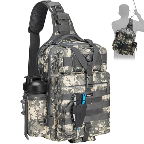 Piscifun Camo Tackle Sling Bag
