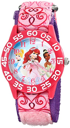 Disney Kids' W001667 Princess Analog Display Analog Quartz Pink Watch - //coolthings.us