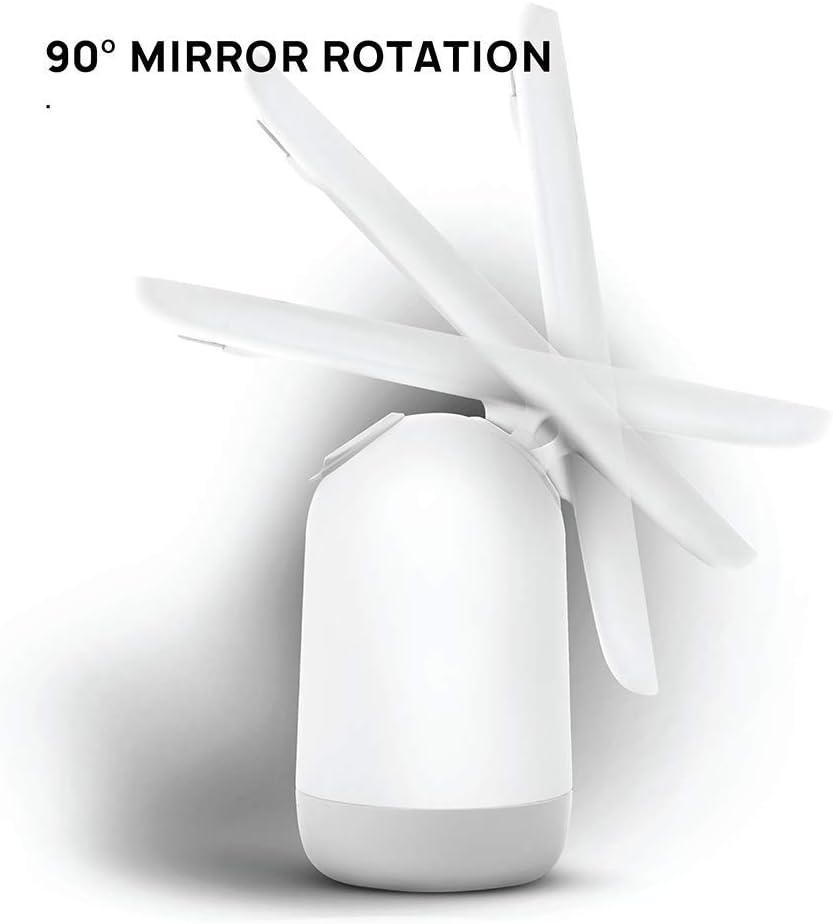 Amаzіng 🔥 House of Living Art Makeup Vanity Mirror and Humidifier Combo with LED Lights and 5X Detachable Magnifying Mirror