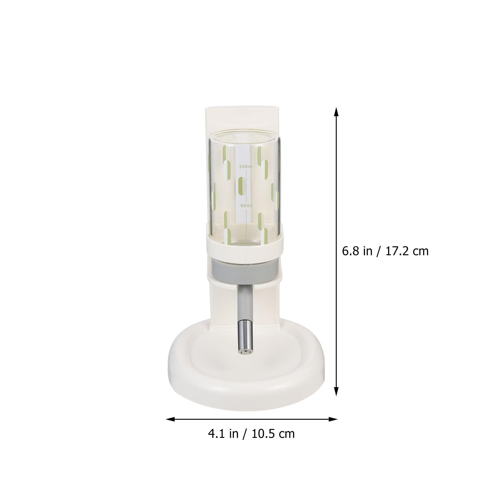 Automatischer Hamster Wasserspender mit Transparenter Flasche und Auslauf
