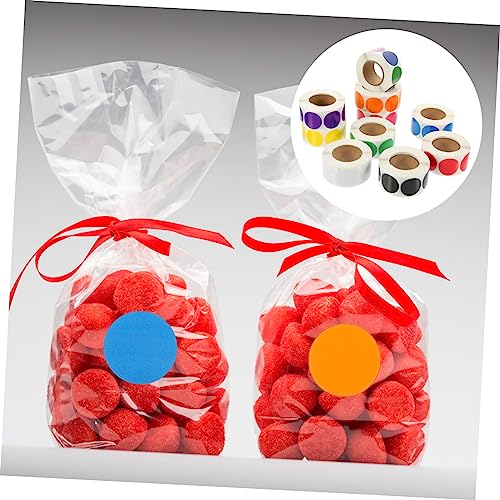 Étiquettes classification autocollants ronds et pastilles de codage couleur - 4