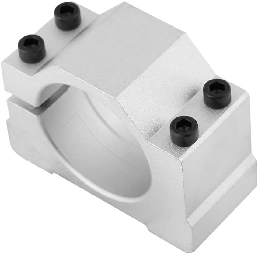 Spindle Mount, Durable Motor Bracket Spindle Motor Mount Base CNC Clamp Shaft Spindle Motor Base Holder Support Motion Control Inner Diameter 52mm / 2.05in