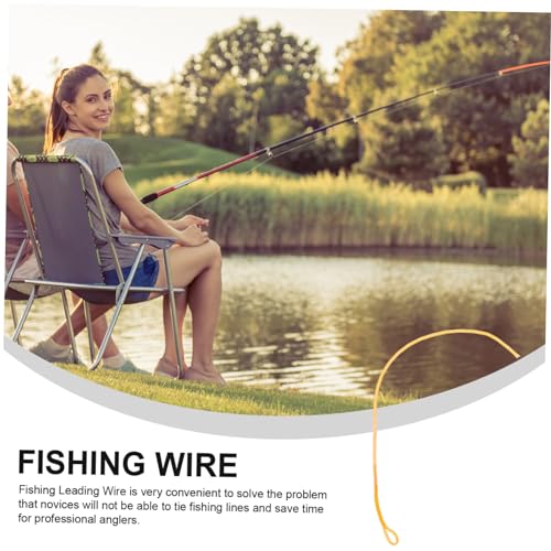10pcs Line Fishing Leaders Sturdy Nylon Fly Fishing Line miniatura 6