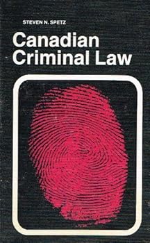 Hardcover Canadian Criminal Law Book