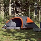 Einpersonenzelt orange wasserdicht Kuppelzelt für eine Person Campingzelt für eine Person...