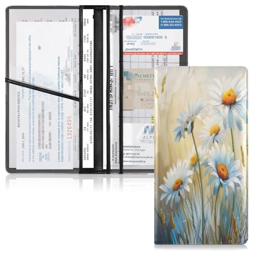 Organizador de Documentos Automotriz Cuero miniatura 2