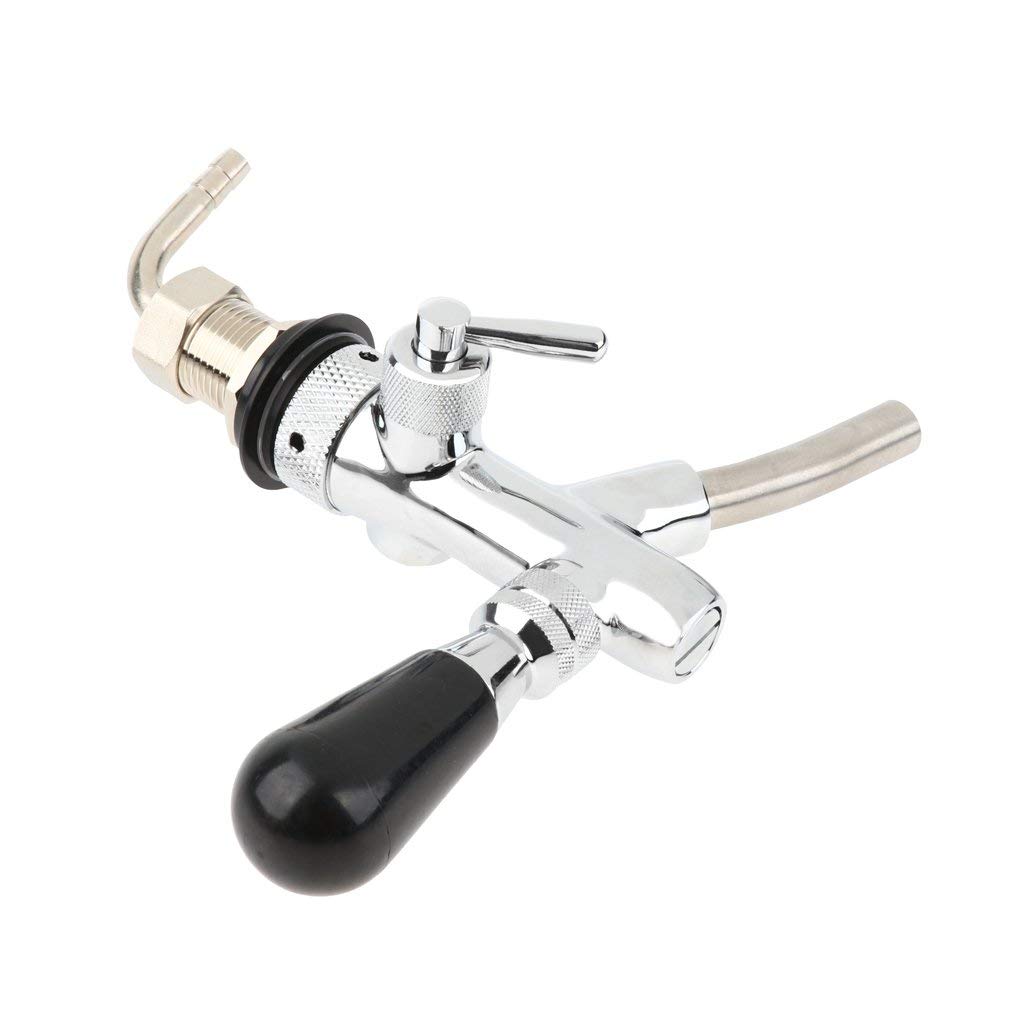 G5/8 Grifo de Cerveza de Barril de Acero Inoxidable, Grifo de Cerveza, Grifo de Barril para Bar, Hotel, Restaurante, casa, etc.
