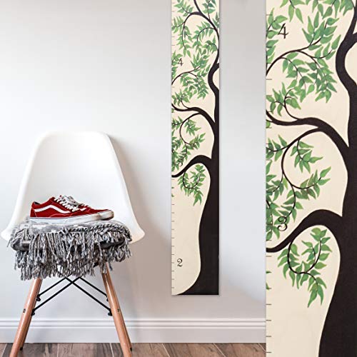 Headwaters Tree Growth Chart - Kid Height Wall Chart, Wooden