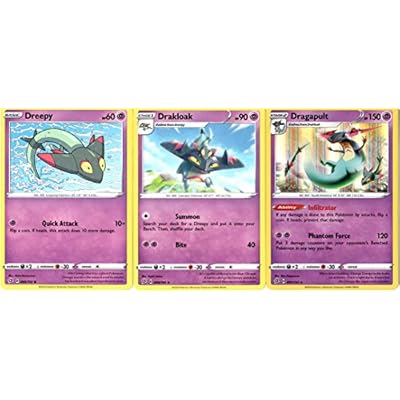 Pokemon Collectible Card Set - Dragapult Drakloak Jamaica | Ubuy Pokemon Collectible Card Set - Dragapult Drakloak Jamaica | Ubuy