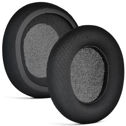 Arctis Nova Pro Wired Earpads Cushions Compatible with SteelSeries Arctis Nova Pro Wired, Nova 7, 3, 1 Model,Extra Bass Noise Cancelling Headset, (Does Not Fit Nova Pro Wireless) (Breathable Fabric)