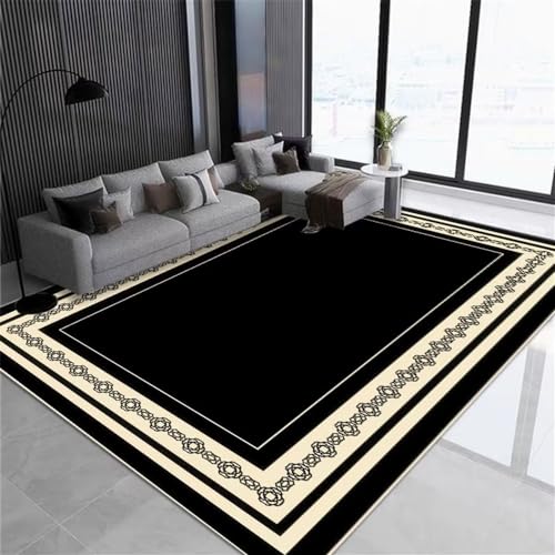 Tapis durable noir anti-usure pour protéger vos sols intérieurs