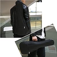 Vista 6 de Funda acolchada para ukelele de 23 pulgadas, impermeable, duradera, con correas ajustables para concierto