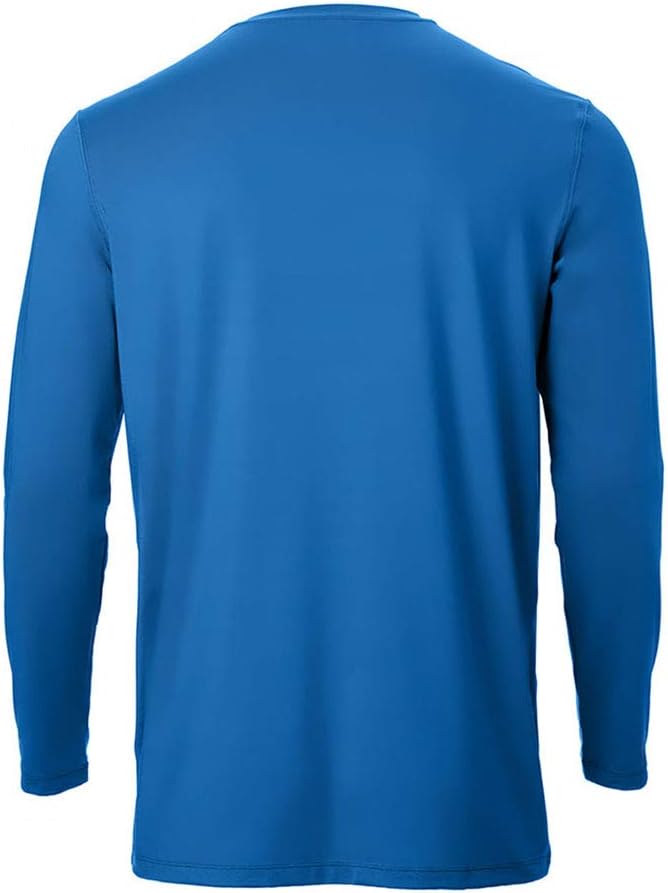 Arctic Cool Men’s Crew Neck Instant Cooling Pocket Workwear Moisture Wicking Performance UPF 50+ Long Sleeve Shirt - Image 4