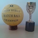  soccerballscollection Fußball 1954 Weltmeisterschaft World Cup Schweiz. Swiss Modell Ball. Official Match Ball Switzerland 1954