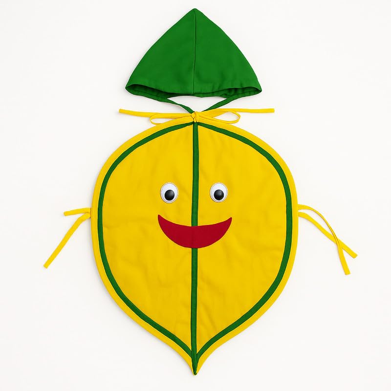 Image of FancyDressWale Fruit & Vegetable Fancy Dress Costume for Kids | Free Size 2-10 Years | School Fancy Dress, Stage Shows, Theme Parties