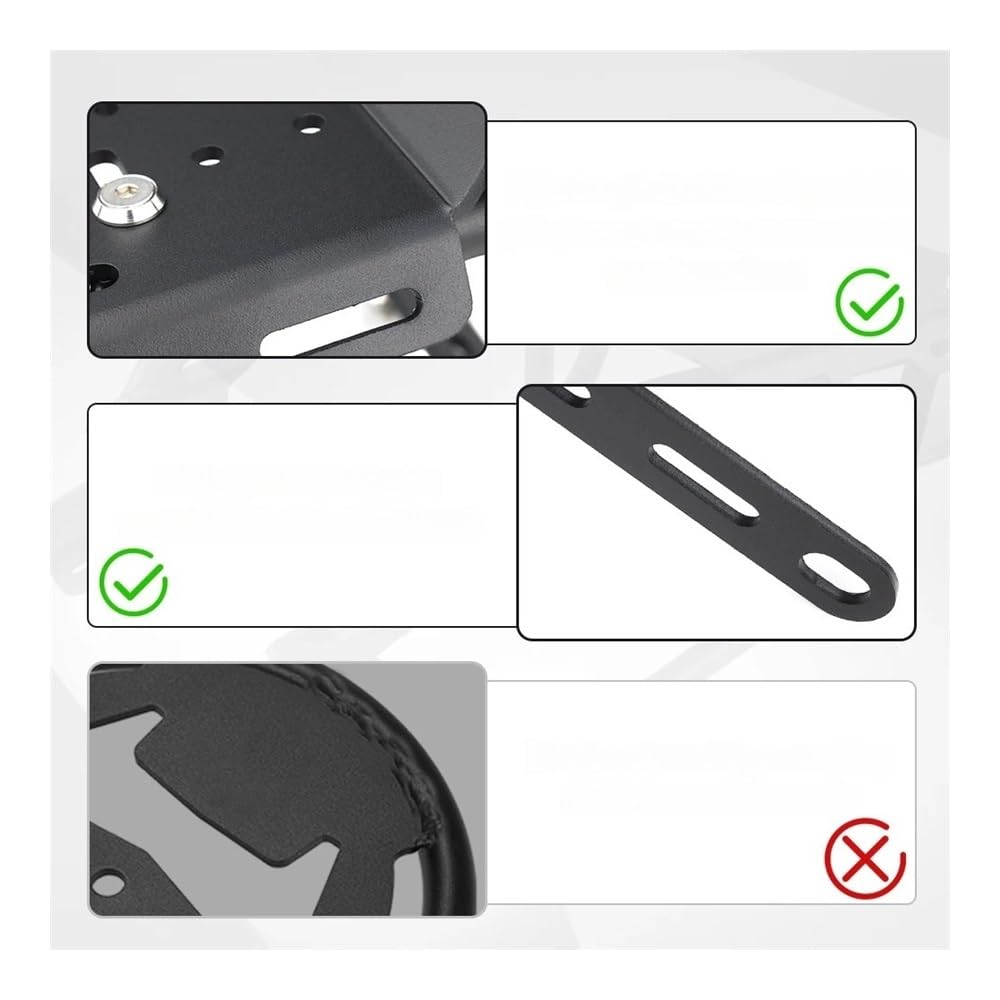 Moto Porte-Bagages Porte-Bagages Arrière pour Moto, Compatible avec Les Modèles pour XR250/XR400, XR 250/400 De 1996 À 2004