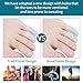 Hoogoo Toe Sleeve Gel S Size, 10 Pcs Breathable Toe Protector, Pinky Toe Cover Sleeves with Holes, Provides Relief from Missing or Ingrown Toenails, Corns, Blisters, Hammer Toes, Reduce Friction